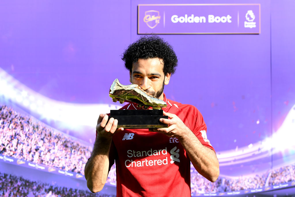 PHOTOS Mohamed Salah Wins Premier League Golden Boot